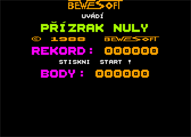 Prizrak Nuly - Screenshot - Game Title Image