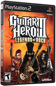 Guitar Hero III: Legends of Rock - Box - 3D Image