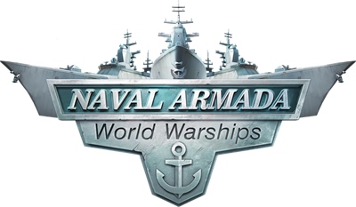 Naval Armada: Fleet Battle - Clear Logo Image