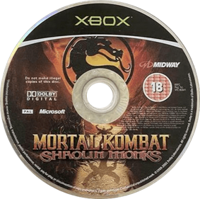 Mortal Kombat: Shaolin Monks - Disc Image