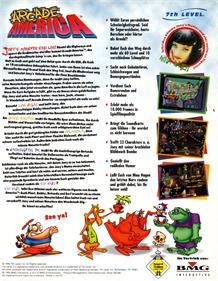 Arcade America - Box - Back Image