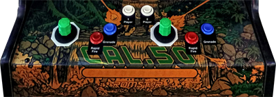Cal .50: Caliber Fifty - Arcade - Control Panel Image