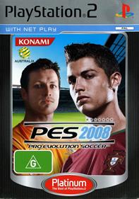 PES 2008: Pro Evolution Soccer - Box - Front Image