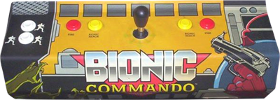 Bionic Commando - Arcade - Control Panel Image