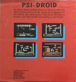 PSI-Droid - Box - Back Image