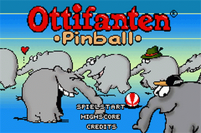 Ottifanten Pinball - Screenshot - Game Title Image