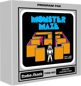 Monster Maze - Box - 3D Image