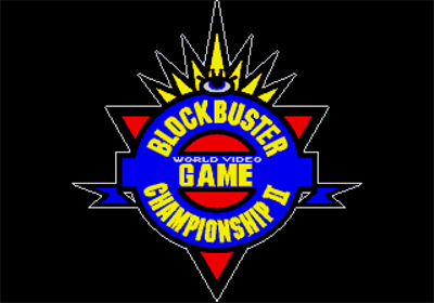 Blockbuster World Video Game Championship II - Screenshot - Game Title Image