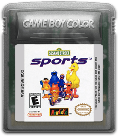 Sesame Street Sports - Fanart - Cart - Front Image