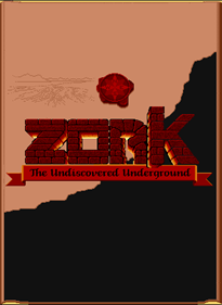 Zork: The Undiscovered Underground - Fanart - Box - Front Image