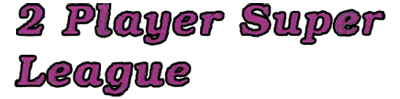 2 Player Super League - Clear Logo Image