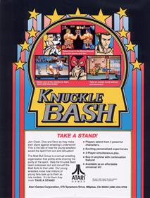 Knuckle Bash - Advertisement Flyer - Front Image
