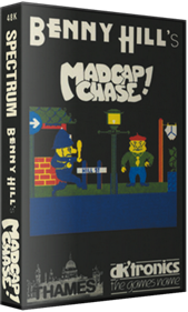 Benny Hill's Madcap Chase! - Box - 3D Image