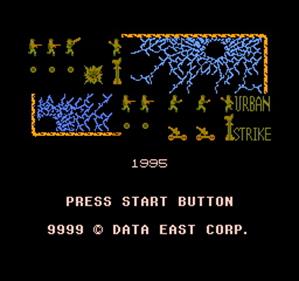 Urban Strike - Screenshot - Game Title Image