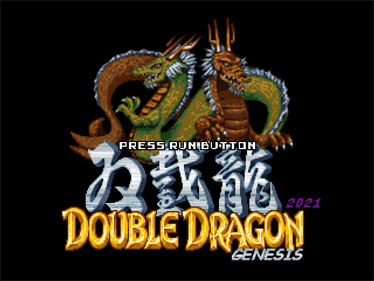 Double Dragon Genesis 2021 (Collection Edition) - Screenshot - Game Title Image