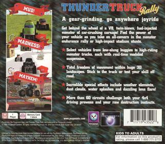 Thunder Truck Rally - Box - Back Image