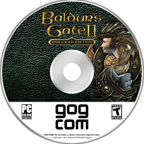 Baldur's Gate II: Enhanced Edition - Fanart - Disc Image