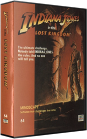 Indiana Jones in the Lost Kingdom - Box - 3D Image