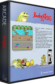 Lady Frog - Box - 3D Image