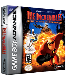The Incredibles: Rise of the Underminer - Box - 3D Image