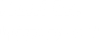 Hunt the Wumpus II - Clear Logo Image