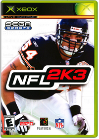 NFL 2K3 - Box - Front - Reconstructed