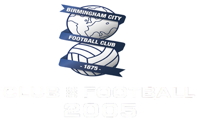 Club Football 2005: Birmingham City  - Clear Logo Image