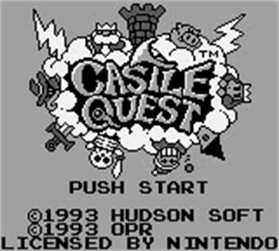 Castle Quest - Screenshot - Game Title Image