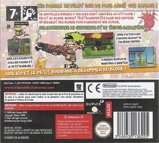 Kid Paddle: Lost in the Game - Box - Back Image