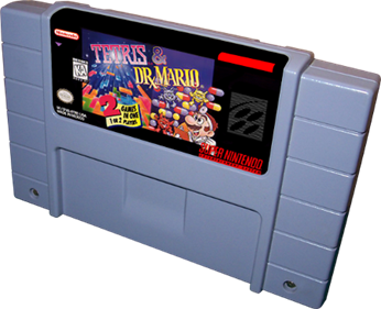 Tetris & Dr. Mario - Cart - 3D Image