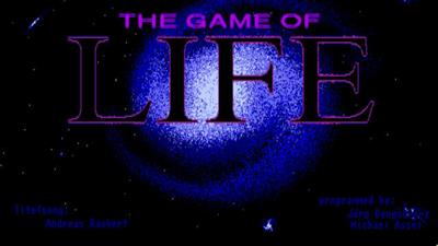The Game of Life: The Ultimate Cell-Simulation - Screenshot - Game Title Image