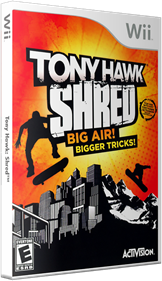 Tony Hawk: Shred - Box - 3D Image