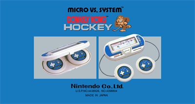 Donkey Kong Hockey - Box - Back - Reconstructed Image