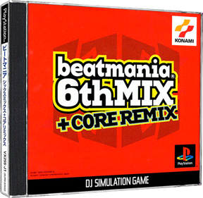beatmania 6th Mix + Core Remix - Box - 3D Image