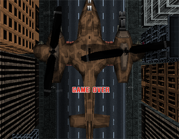 Zero Gunner - Screenshot - Game Over Image