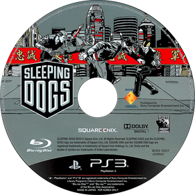 Sleeping Dogs - Disc Image