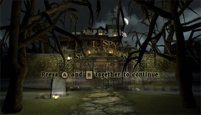 I SPY: Spooky Mansion - Screenshot - Game Title Image