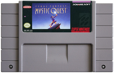 Final Fantasy: Mystic Quest - Fanart - Cart - Front