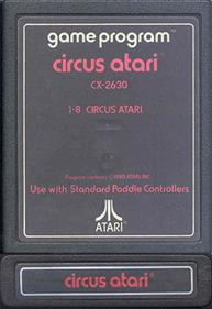 Circus Atari - Cart - Front Image