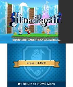 HarmoKnight - Screenshot - Game Title