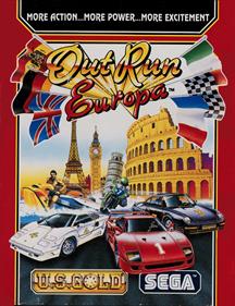 Out Run Europa - Box - Front Image