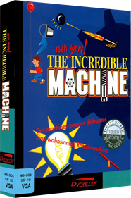 The Even More Incredible Machine - Box - 3D Image