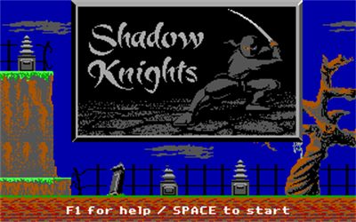 Shadow Knights: Art of Ninja Combat! - Screenshot - Game Title Image