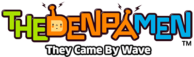 The Denpa Men: They Came by Wave - Clear Logo Image