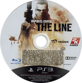 Spec Ops: The Line - Disc Image