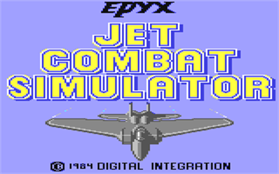 Jet Combat Simulator - Screenshot - Game Title Image