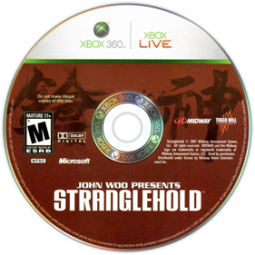John Woo Presents Stranglehold - Disc Image