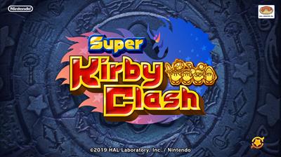 Super Kirby Clash - Screenshot - Game Title Image