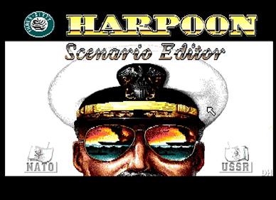 Harpoon Scenario Editor - Screenshot - Game Title Image