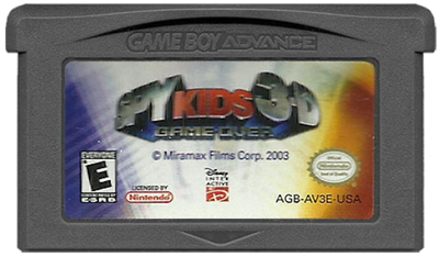 Spy Kids 3-D: Game Over - Cart - Front Image